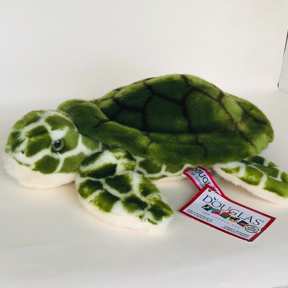 New w/Tag Douglas Plush Sea Turtle Toti Stuffed Animal 11.4" - Picture 6 of 10